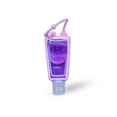 SILK SANITIZER LAVENDER- Hanger to carry on bags