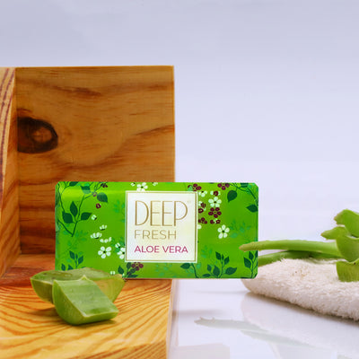 Deep Fresh Aloe Vera Beauty Soap 100g