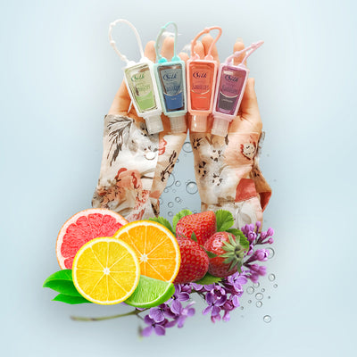 Silk Sanitizer – 30ml (4 Color Variants)