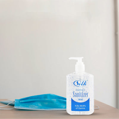 SILK HAND SANITIZER PUMP BOTTLE
