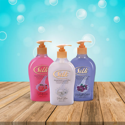 HandWash collection -3 colors (Pearl Glow, midnight Orchid, & velvety Rose)