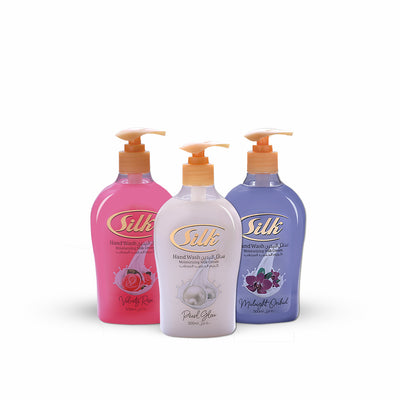 HandWash collection -3 colors (Pearl Glow, midnight Orchid, & velvety Rose)