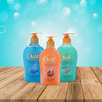HandWash collection -3 colors (Natural Olive, sea mineral, & Shea Butter)