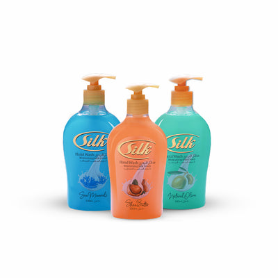 HandWash collection -3 colors (Natural Olive, sea mineral, & Shea Butter)